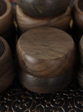 金丝蜡阴沉木象棋 乌木工艺品实木象棋 金丝楠阴沉木无楠无漆