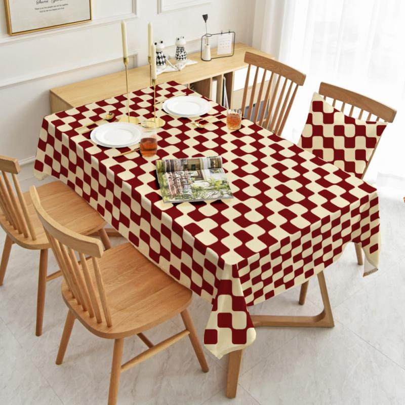 北欧简约桌布tpu复合ins防水防油免洗长方形茶几餐垫布艺学生书桌,淘宝优惠券,粉丝福利购,淘宝优惠卷