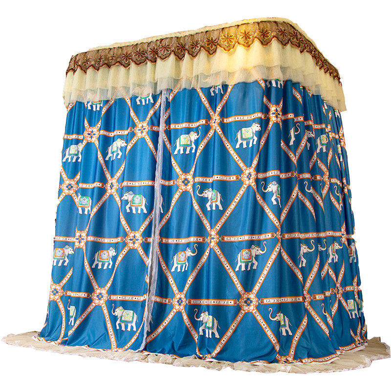 子母床蚊帐上下铺遮光床帘加厚双层家用1.5导轨儿童宿舍床幔1.8米,淘宝优惠券,粉丝福利购,淘宝优惠卷