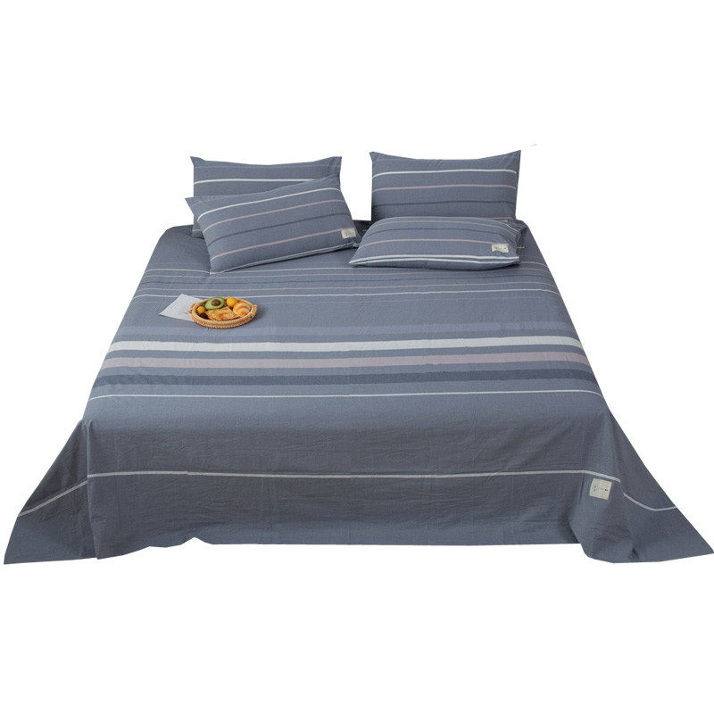 A类纯棉水洗棉床单单件100全棉儿童透气裸睡被单人学生宿舍三件套,淘宝优惠券,粉丝福利购,淘宝优惠卷