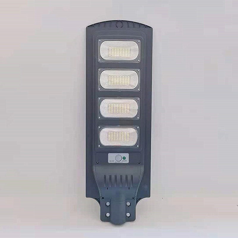 太阳能双杯户外庭院灯家用室外人体感应农村超亮照明院子led道路 - 图0