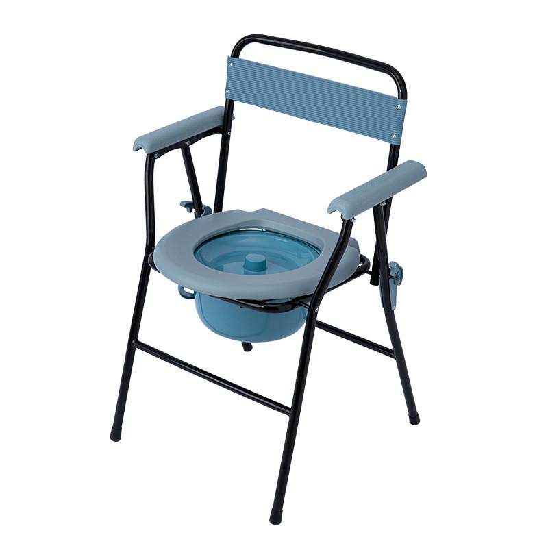 老年人折叠碳钢坐便椅孕妇移动马桶式如厕椅腿脚不便护理凳子家用,淘宝优惠券,粉丝福利购,淘宝优惠卷
