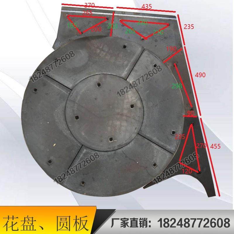 抛丸机配件326圆板324 3210履带滚筒端盘圆护板花盘耐磨左右墙板,淘宝优惠券,粉丝福利购,淘宝优惠卷