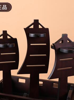 酒神牌帆船酒架红酒实木创意欧式酒架欧式葡萄酒红酒架木质酒架