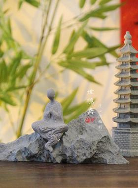 仿真宝塔摆件鱼缸造景塔中式鱼池假山流水文昌塔鱼池仿古亭子装饰