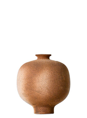 复古侘寂风经典陶艺花瓶高档会所民宿玄关背景插花水培手工创意