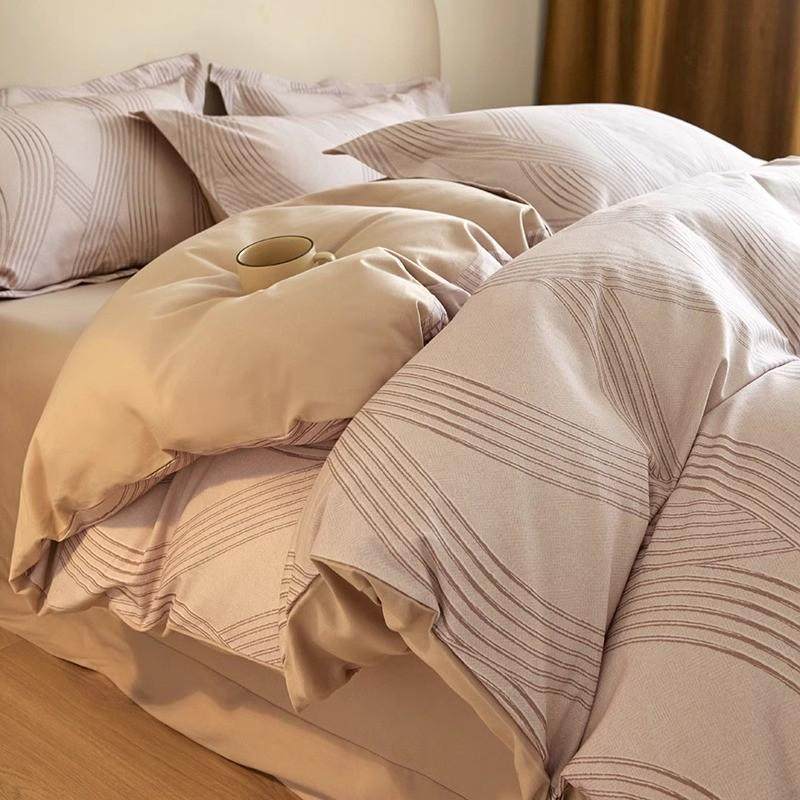 加厚磨毛四件套全棉纯棉100床上用品秋冬床单被套床笠被罩三件套4,淘宝优惠券,粉丝福利购,淘宝优惠卷