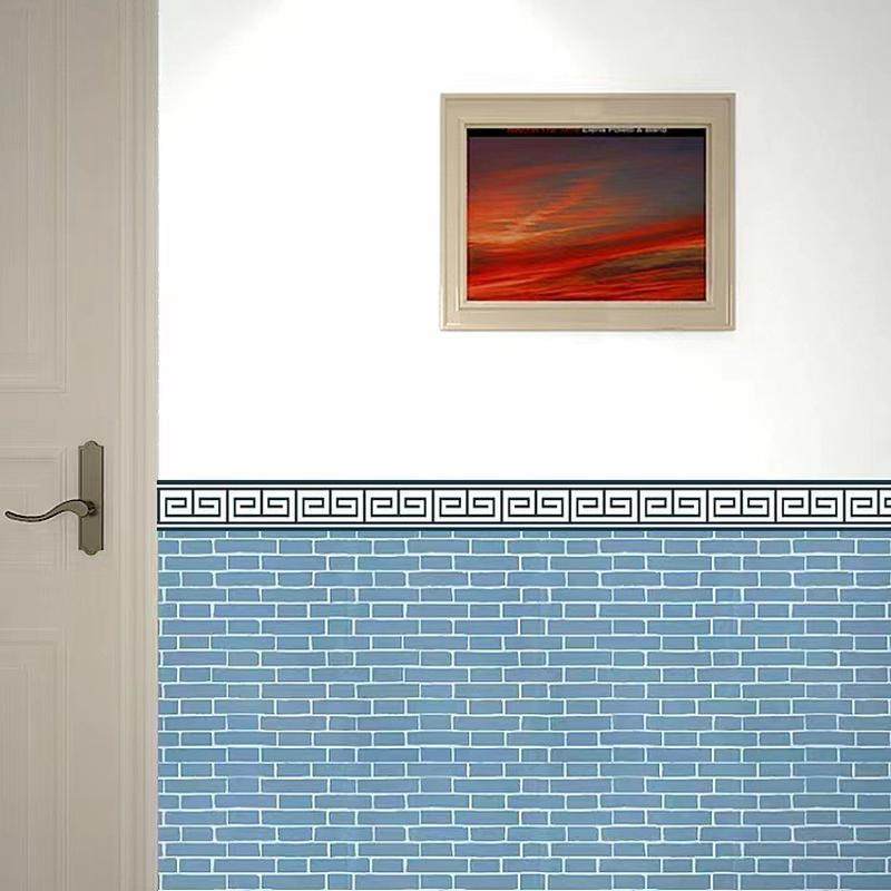 特厚5米红砖块砖纹自粘墙裙墙围壁纸防水防潮贴纸装饰饭餐厅墙纸,淘宝优惠券,粉丝福利购,淘宝优惠卷