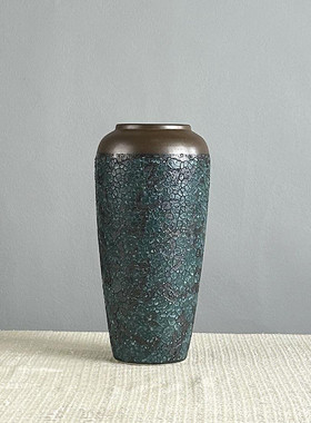 新中式景德镇陶瓷插冬青银柳陶瓷花瓶批发摆件创意家居工艺品花器