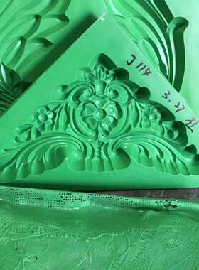 高密市龙宇石膏制品厂室内精品石膏浮雕构件角花模具