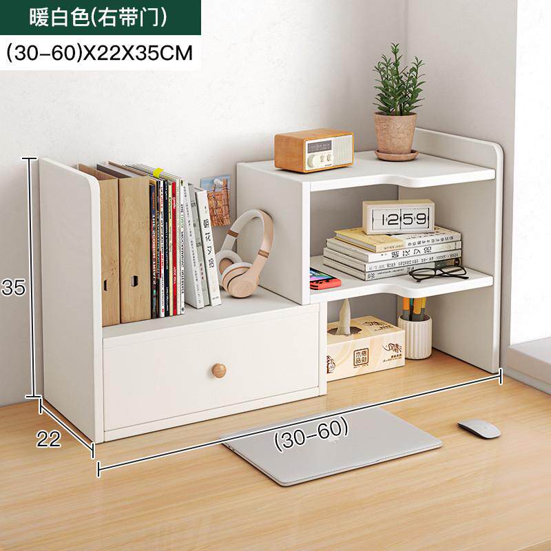 Desk cabinet desktop storage good things layout organization workstation desk bookshelf small desk corner storage rack