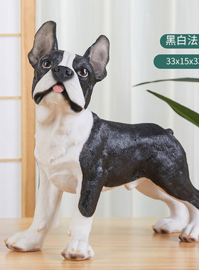 仿真户外花园类动物家居摆件金毛雕塑创意犬装饰品树脂工艺品