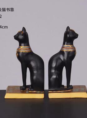 热销创意猫埃及家居摆件客厅电视柜酒柜办公室装饰品新房书房桌面