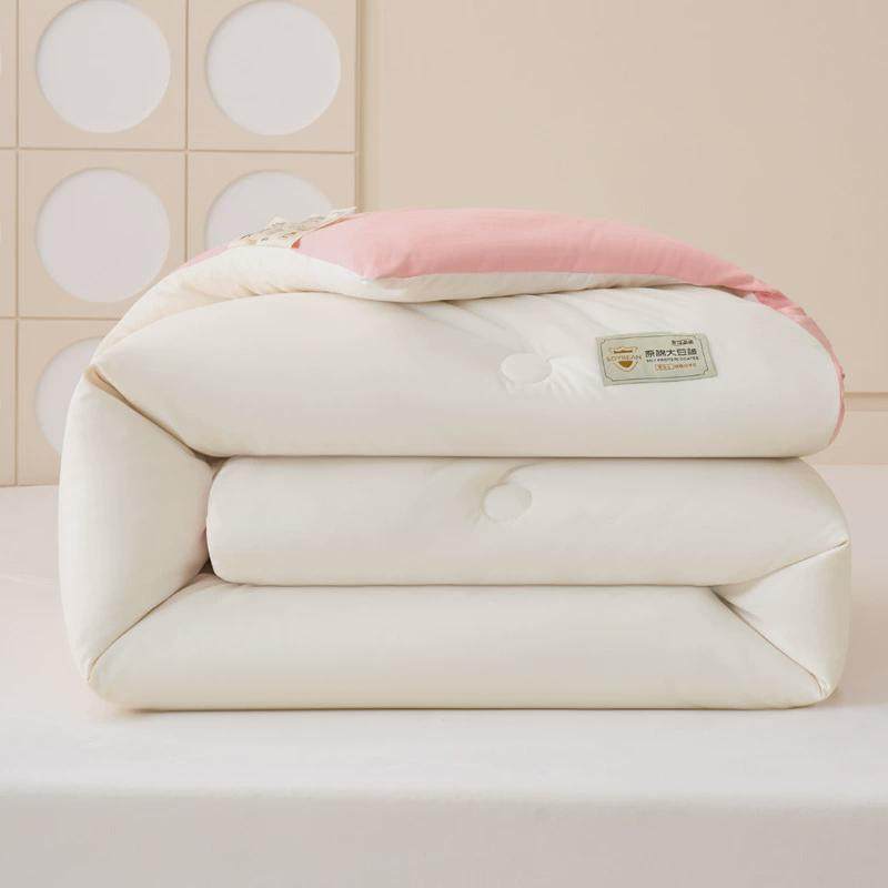 新款大豆被纤维被加厚秋冬被水洗棉被芯单人宿舍学生被褥床上用品,淘宝优惠券,粉丝福利购,淘宝优惠卷