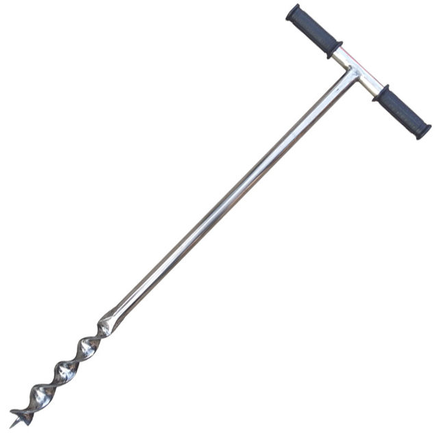 Soil drill Soil sampler Soil sampler 304 stainless steel Soil drill 1 meter can be added