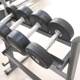 Double-layer dumbbell rack commercial household storage fixed dumbbell placement rack barbell plate rack fitness equipment manufacturer supply