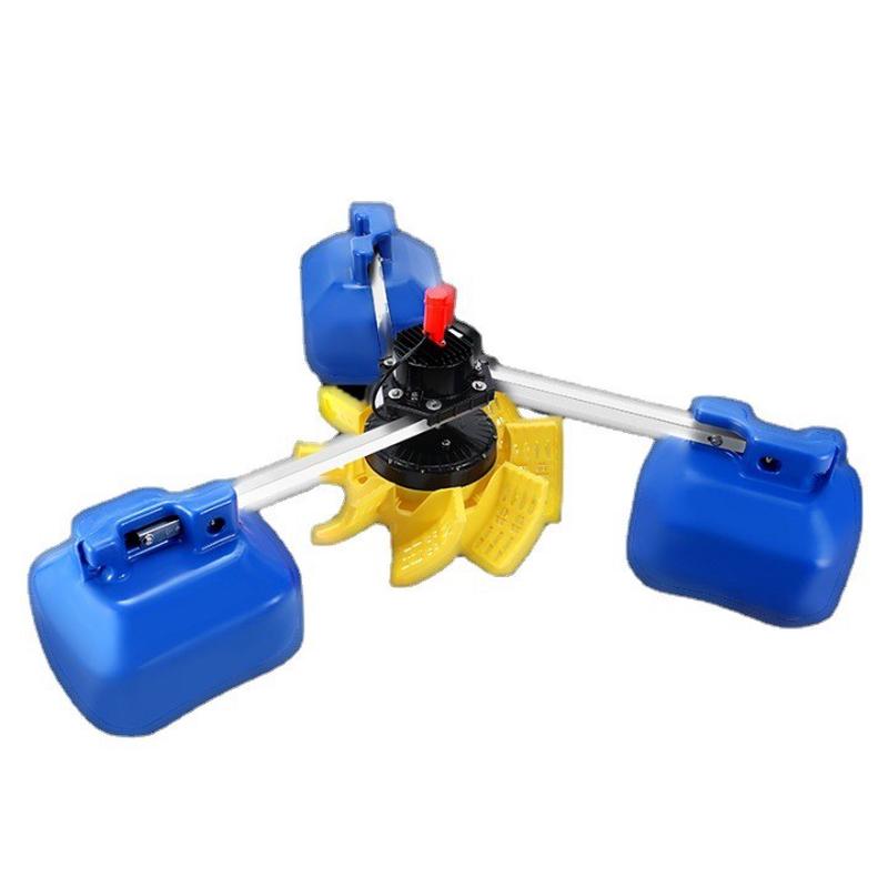 New fish pond aerator all-copper motor breeding stainless steel large dedicated pond oxygen pump frequency conversion high power