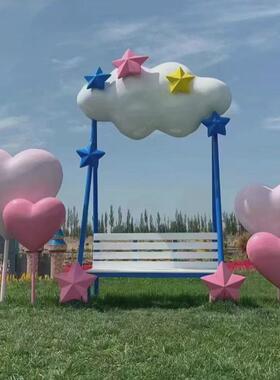 玻璃钢雕塑定制户外动物卡通IP形象装饰摆件果蔬网红打卡美陈雕塑