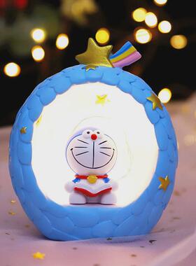 公主系列海洋美人鱼公主贝壳珍珠氛围星星灯桌面小摆件宿舍照明灯