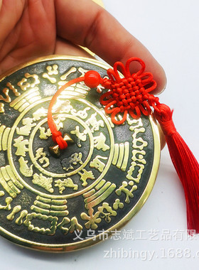 新款镇宅仿铜镜锌合金怀镜结婚抛光龙凤梅花手持装饰镜厂家直销