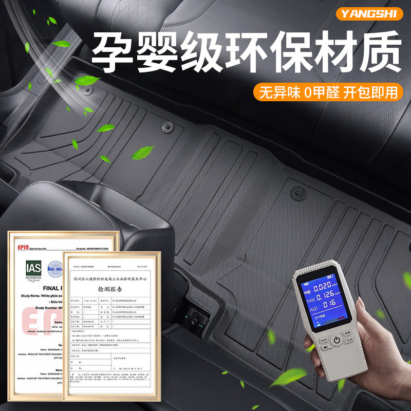 本田HRV专用全包围TPE脚垫汽车用品大全改装件劲睿版2024款配件23 - 图1