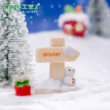 Индивидуальные внешнеторговые микро-пейзажи из мха, креативные милые указатели, сделай сам, ландшафтные материалы, аксессуары для украшения, вентиляторы