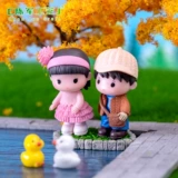 Креативная фигурка для влюбленных для мальчиков и девочек, декор с аксессуарами, аксессуар, делается под заказ, микро пейзаж