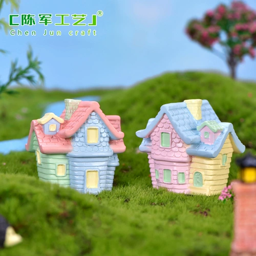 Воздушный шар, микро пейзаж, многослойный домик, делается под заказ, DIY