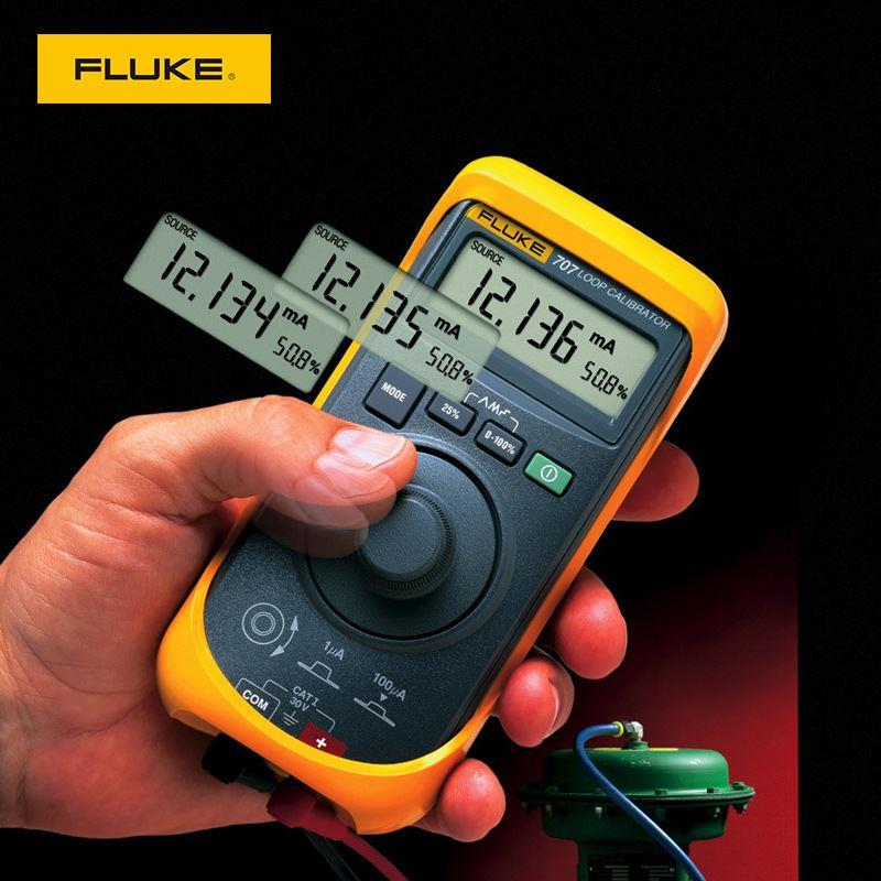 福禄克Fluke705普通回路校准器高精度多功能校验仪F705 F707 F719 - 图1