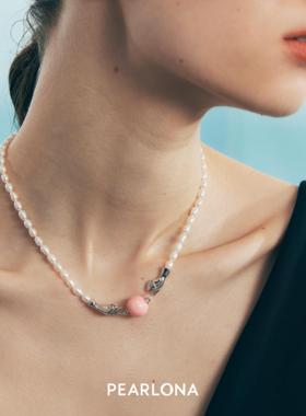 PEARLONA珍珠复古项链