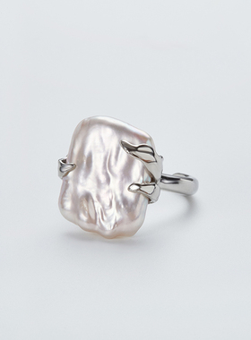 高级感戒指PEARLONA珍珠