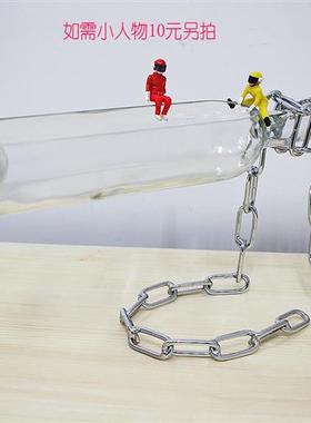 悬浮摆件家居装饰玄关艺术酒柜客厅电视创意个性工艺品办公室摆设