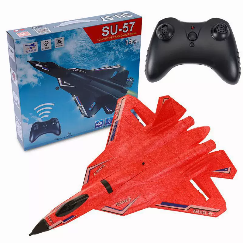 Shatterproof drone, fighter with fixed wing, big waterproof glider, toy