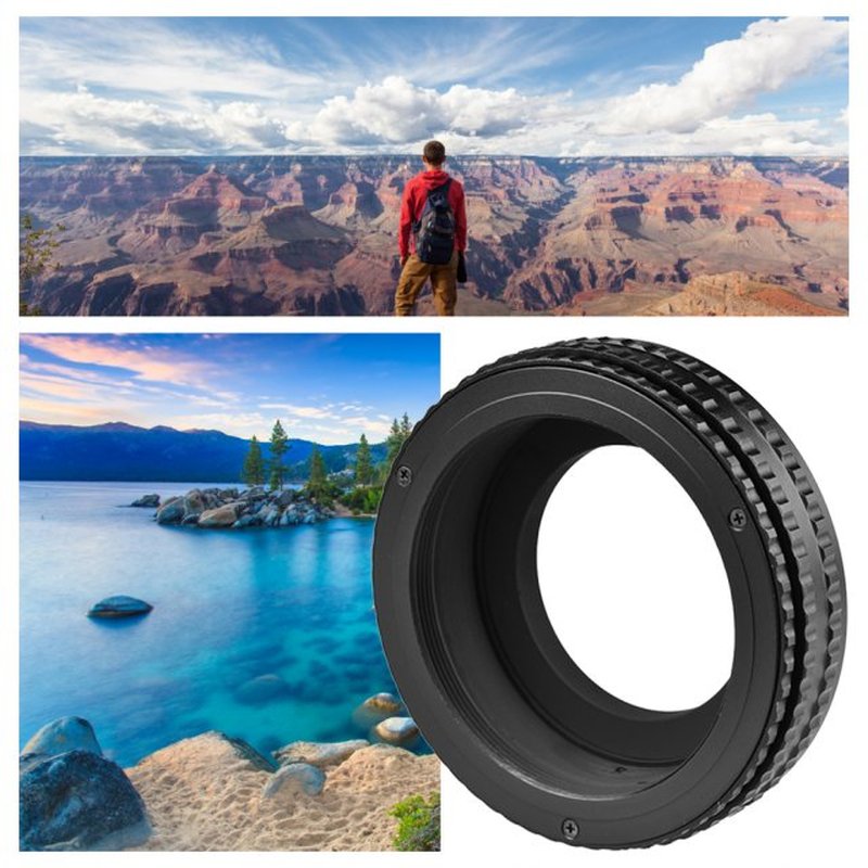 M52 to M42 Lens Helicoid Adapter 17-31mm Adjustable Focusing-图2