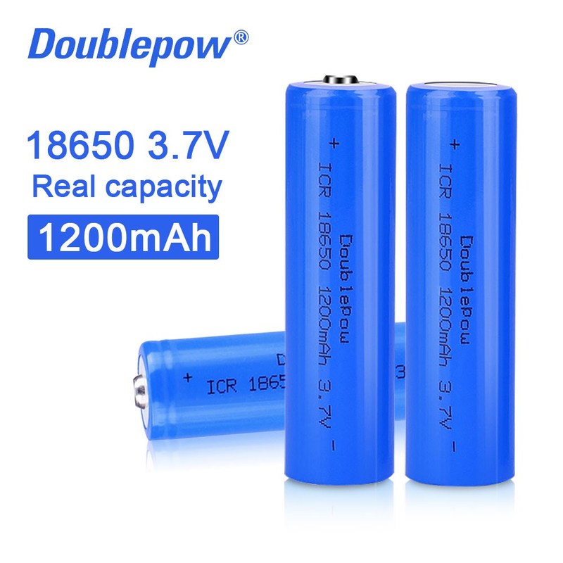 Hot Sale  DP-18650 1200mAh 3.7V Li-ion rechargeable 18650 ba - 图1