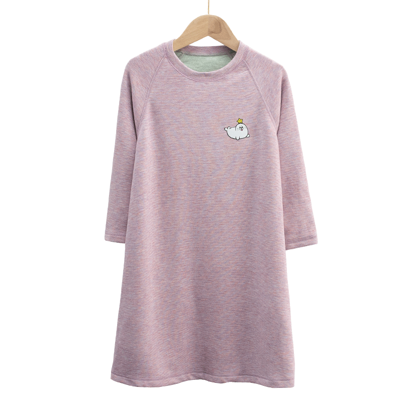 女童长袖秋冬季保暖蚕丝羊绒卡通睡衣男童无骨德绒睡袍儿童家居服,淘宝优惠券,粉丝福利购,淘宝优惠卷