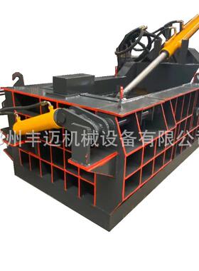 废铁皮废钢丝压块机 160型液压铁销压块机 易拉罐彩钢瓦压块机
