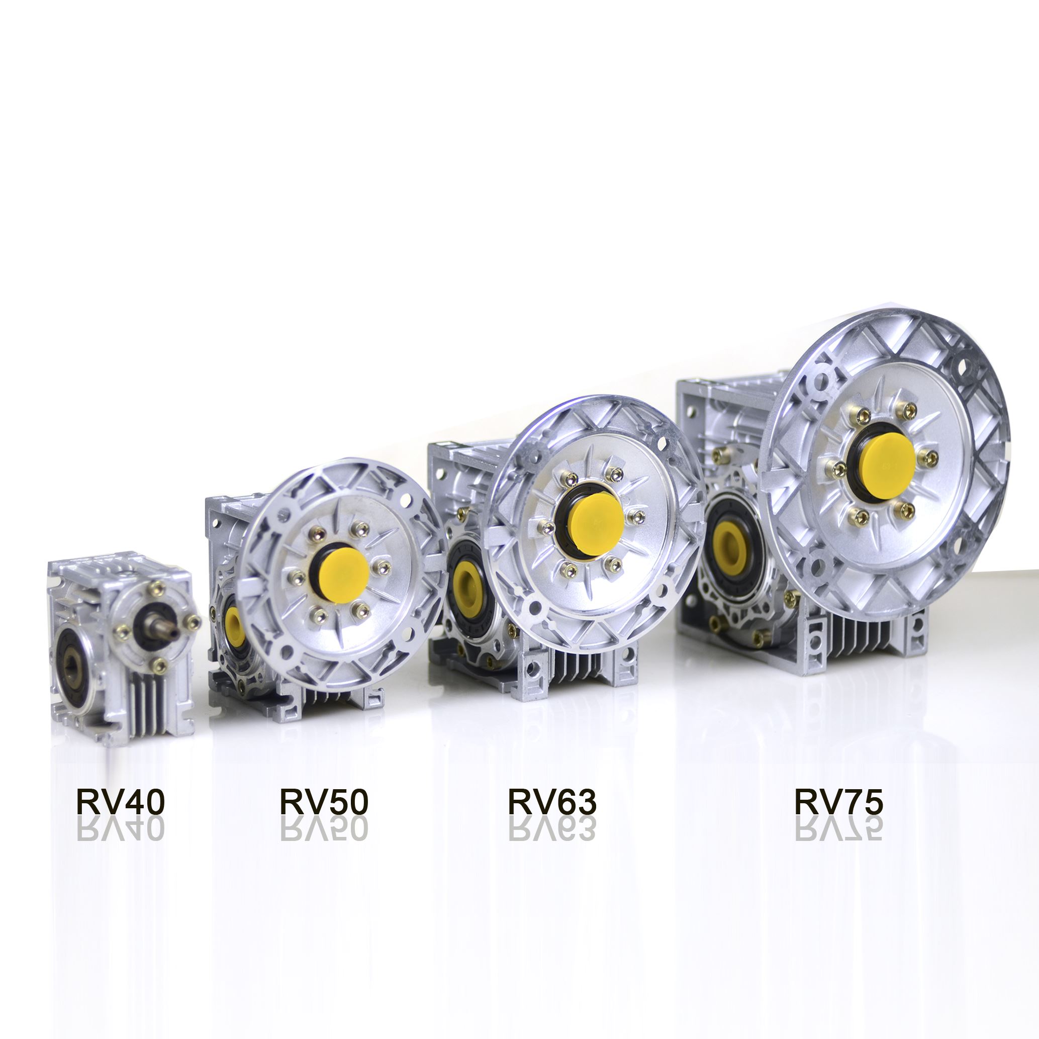 RV涡轮蜗杆减速机-RV60RV40铝合金YS电机RV30 120W配4000W RV50-图3