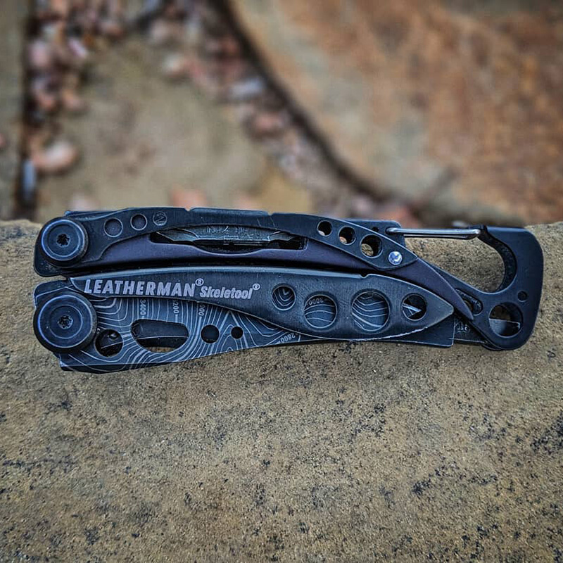 Leatherman莱特曼莱泽曼Skeletool RX CX白少侠黑少侠多用工具钳