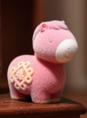 办公桌2026马年马上新年礼物摆件