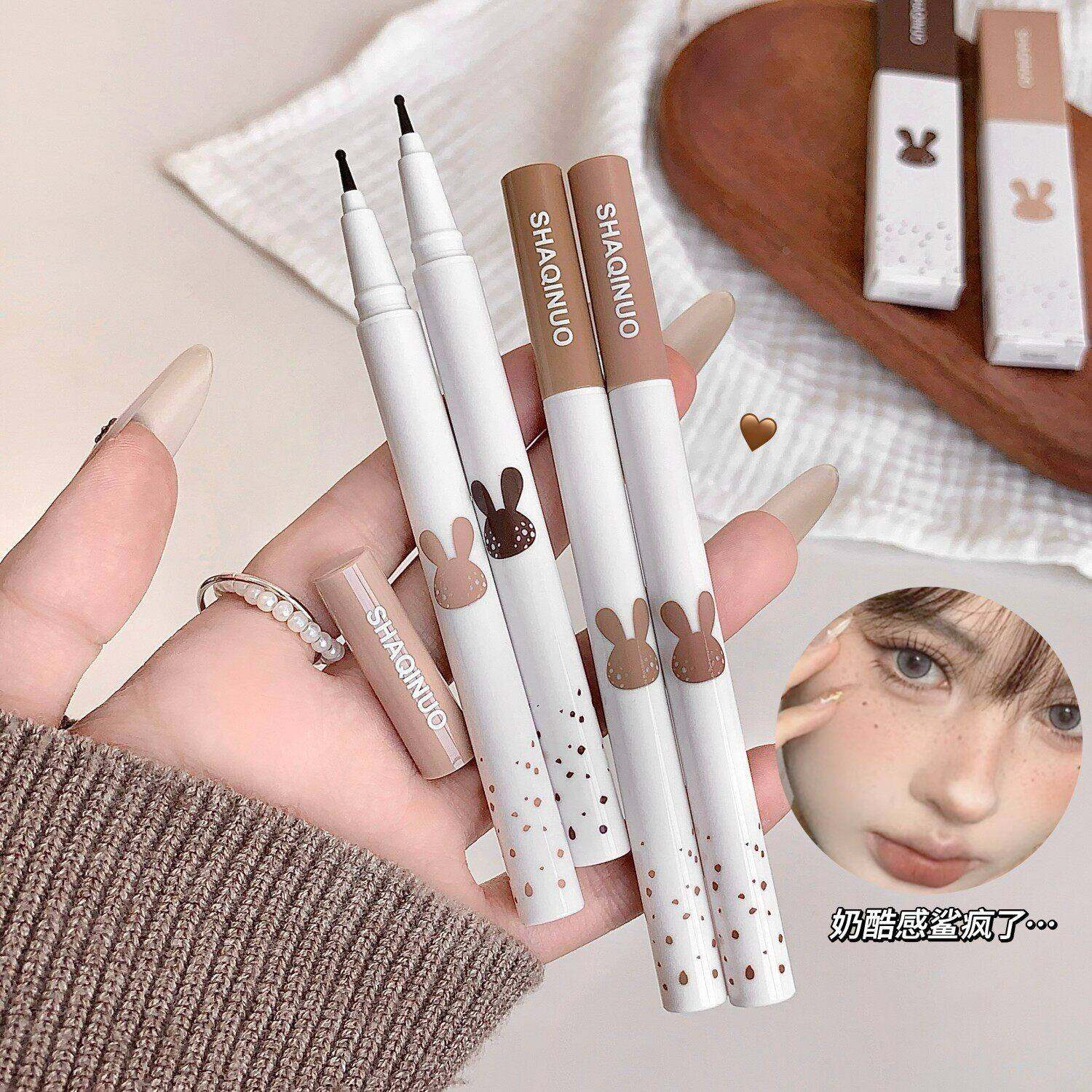 正品原生点痣雀斑笔自然仿真雀斑笔易上色防水欧美妆眼线液笔学生,淘宝优惠券,粉丝福利购,淘宝优惠卷