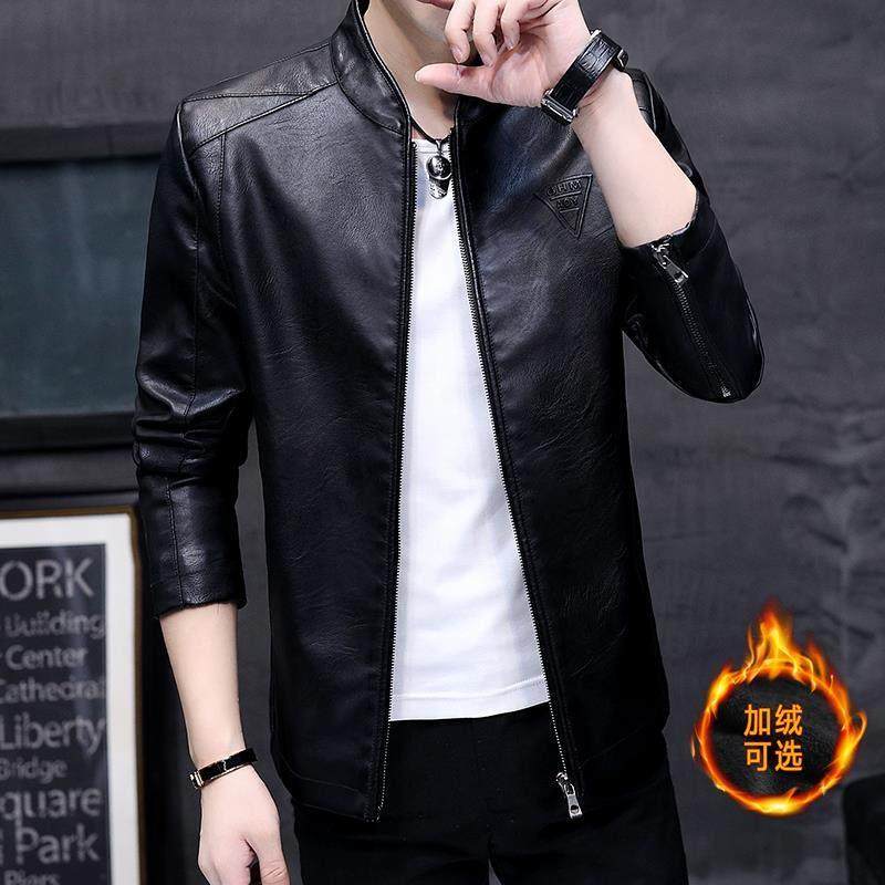 真皮皮衣男装潮牌2025年新款春秋季韩版修身潮流帅气夹克男士外套,淘宝优惠券,粉丝福利购,淘宝优惠卷