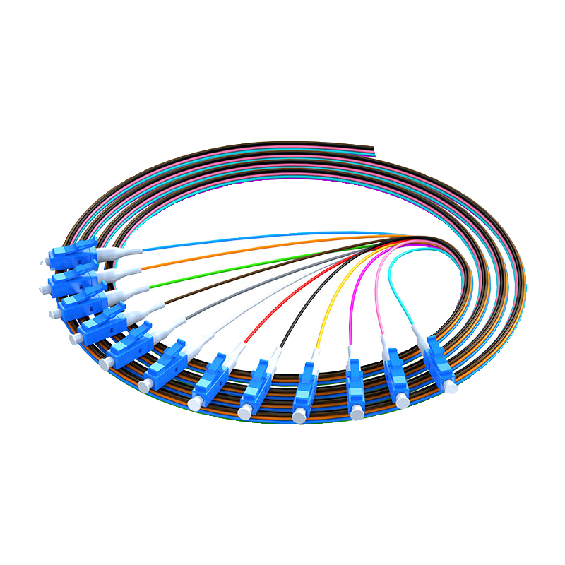 武纤 12芯sc束状尾纤单模尾纤LC/FC/SC/ST 12芯束装单模光纤跳线lc束状终端盒配线架内部熔接纤线,淘宝优惠券,粉丝福利购,淘宝优惠卷