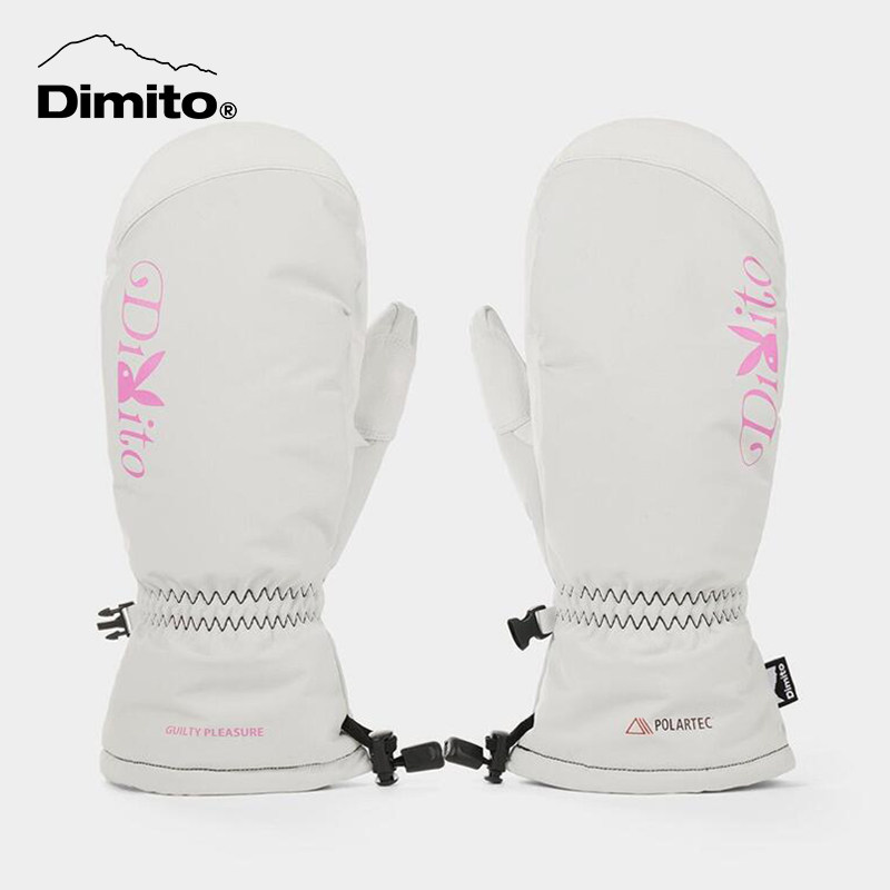 【DIMITO X PLAYBOY】23/24滑雪手套男女保暖防寒手套 46F031,淘宝优惠券,粉丝福利购,淘宝优惠卷