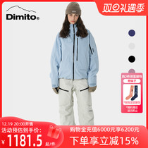 DIMITO X EIDER JOINT PARAGRAPH 23 24 GORE-TEX SKI PANTS WATERPROOF SNOWBOARDING Men and women VTX 3L