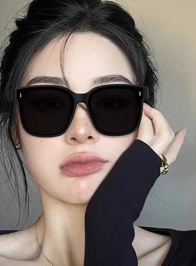 近视墨镜女可套眼镜男防紫外线开车太阳镜可折叠防晒套镜新款圆脸