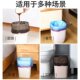 Drawstring garbage bag household thickened kitchen dormitory student plastic bag lift and close