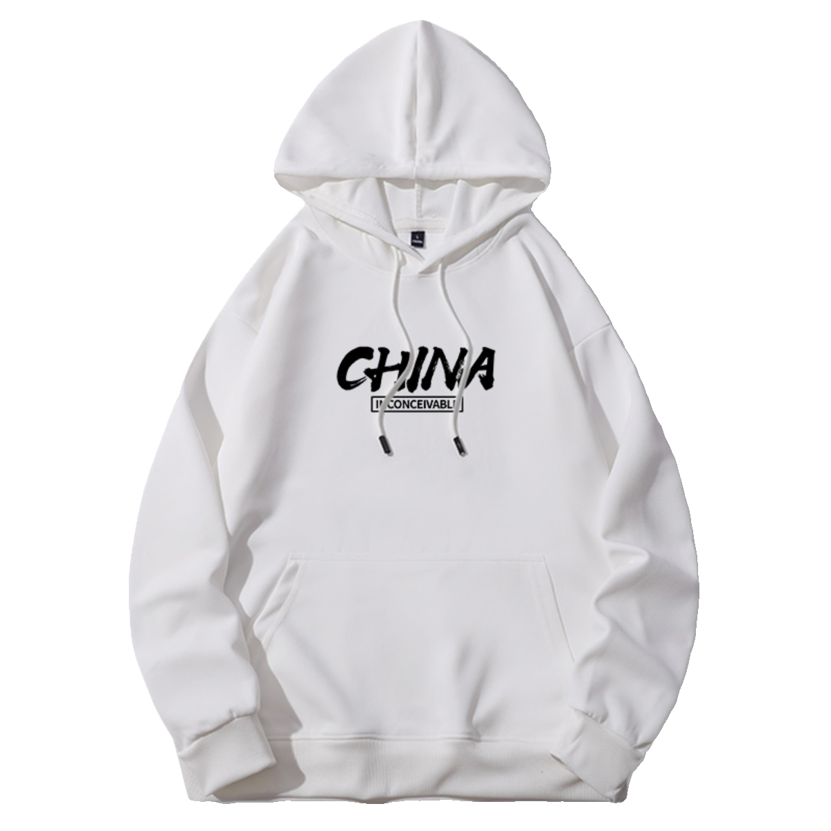 中国风连帽卫衣男2024新款国潮帽衫男生上衣加绒加厚宽松痞帅外套 - 图3