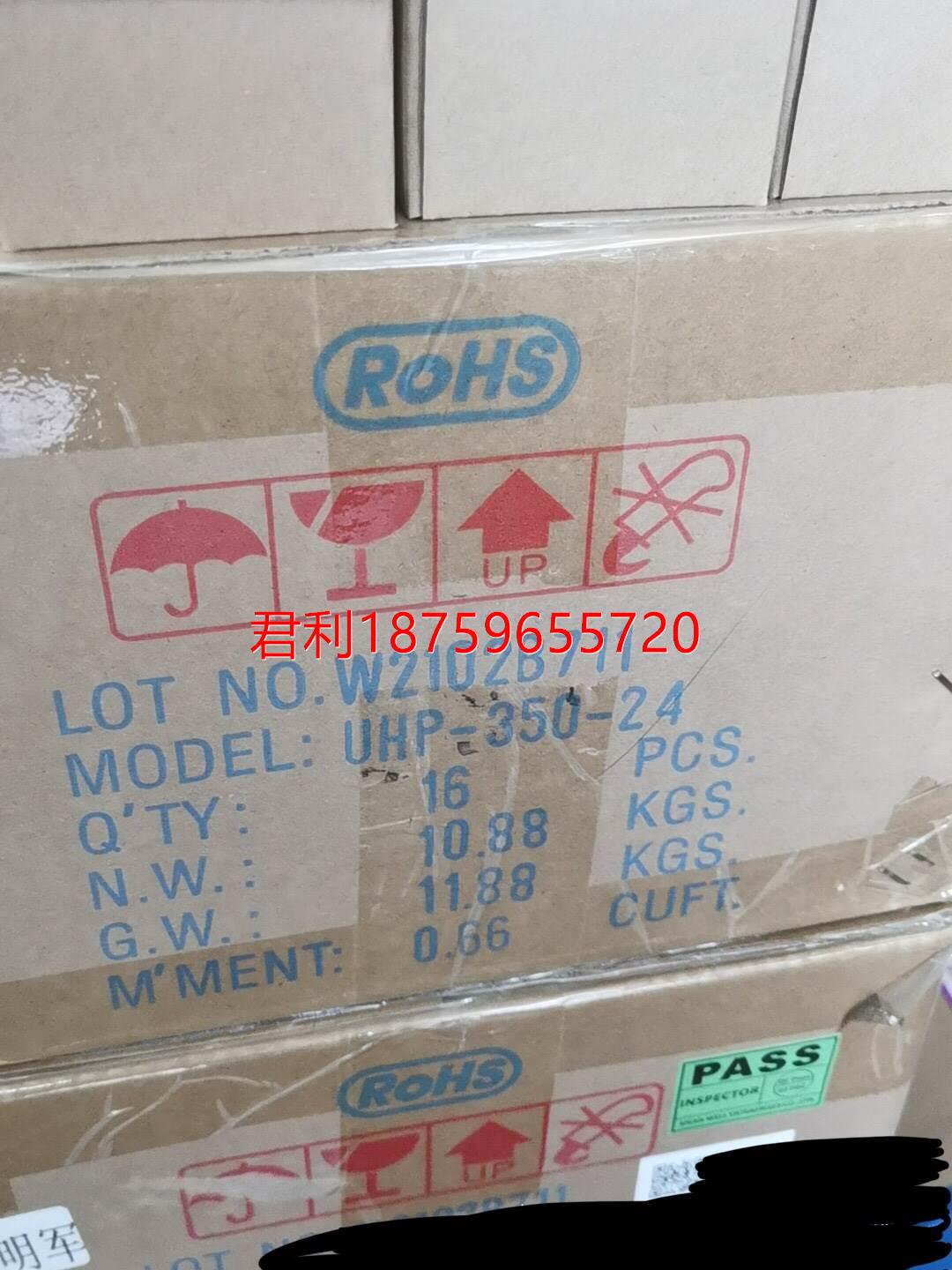 UHP-350-24 350W 24V 14.6A 明纬PFC高性能超薄电源12Ｖ 36Ｖ 48 - 图1