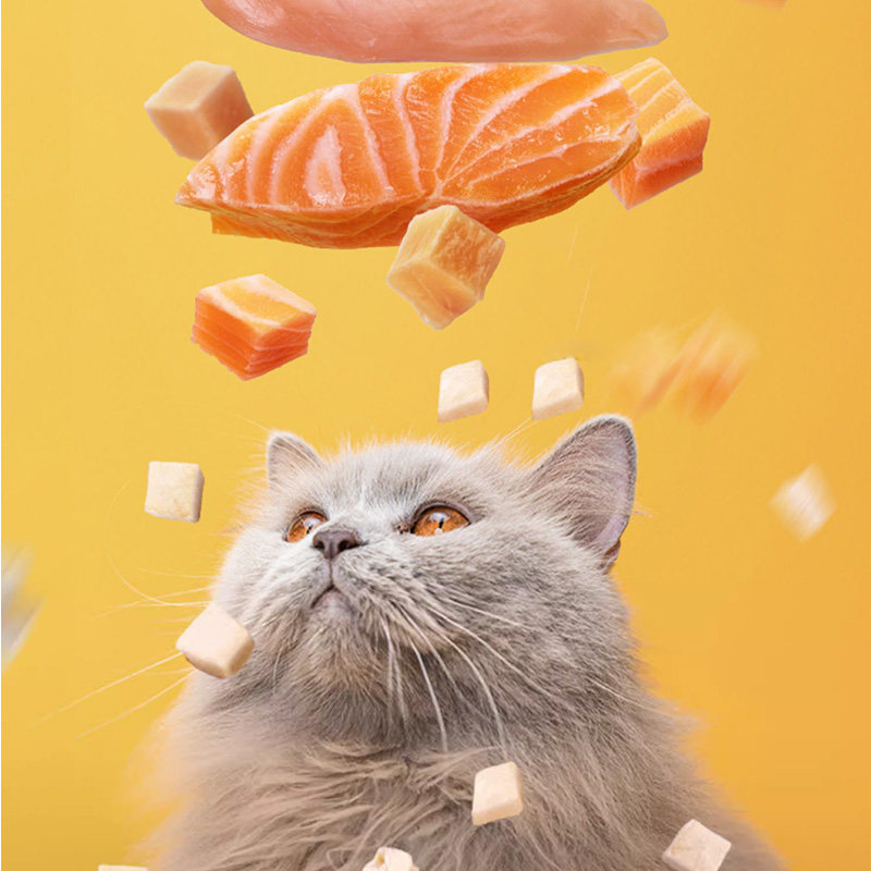 凯特思冻干猫零食鸡肉鸭肉鸡胸肉混合桶装5斤装送超值收纳箱,淘宝优惠券,粉丝福利购,淘宝优惠卷